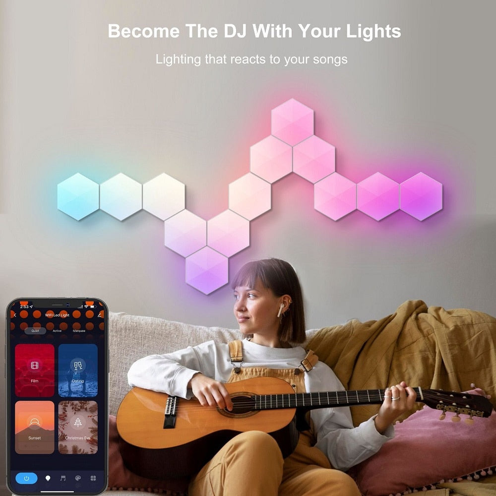 Smart LED-Hexagon™ | Het slimme LED apparaat!