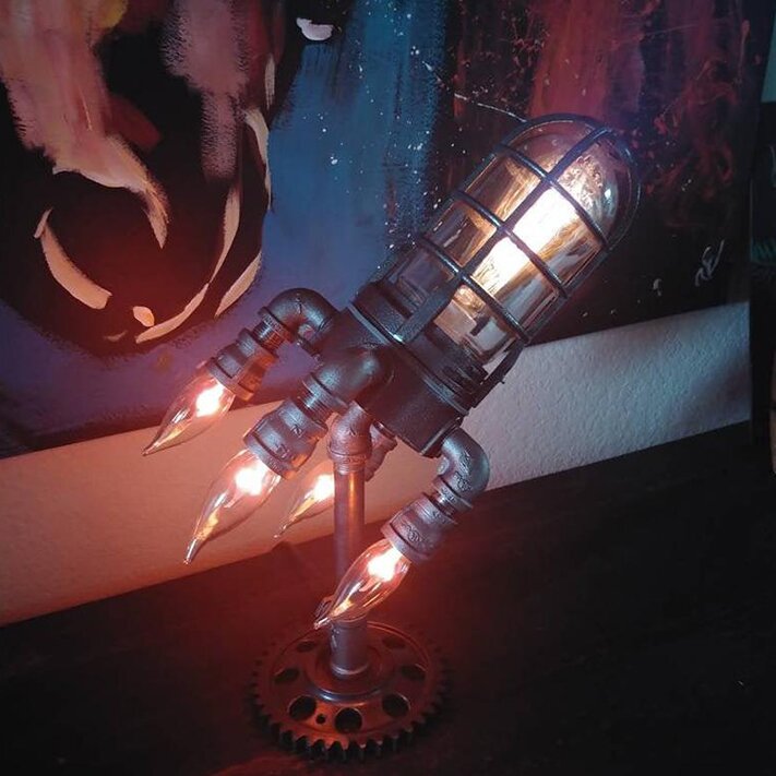 Cosmo Gear™ - Vintage raket lamp