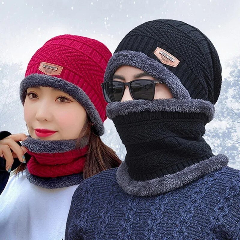 PolarPosh Duo™ | Geniet van wintercomfort met het ultrazachte pluche muts en sjaal duo!