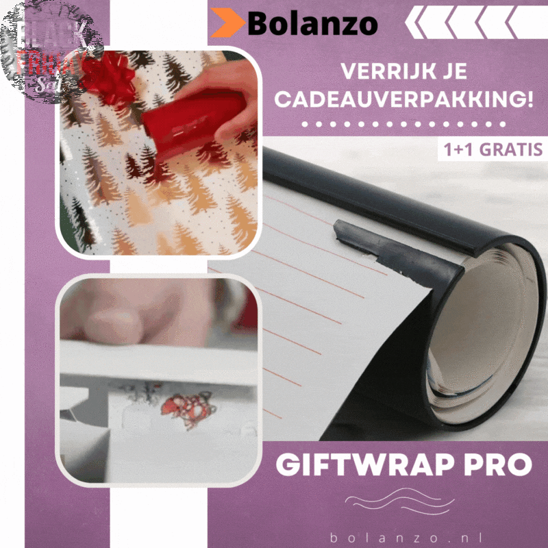GiftWrap Pro | Met gemak alle cadeaus inpakken