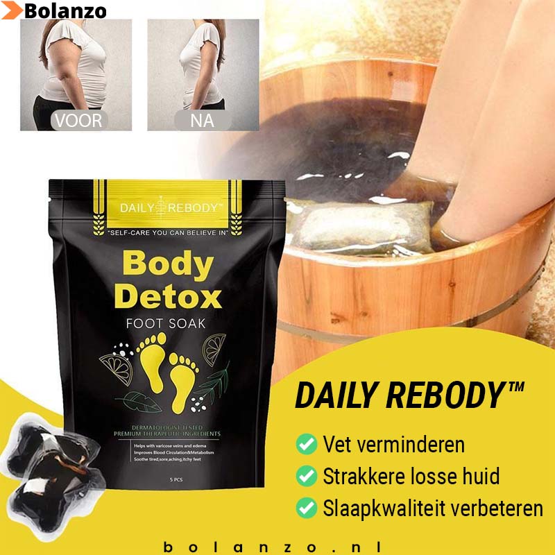 DAILY REBODY™ | Body Detox Voetbadtabletten (1+1 gratis)