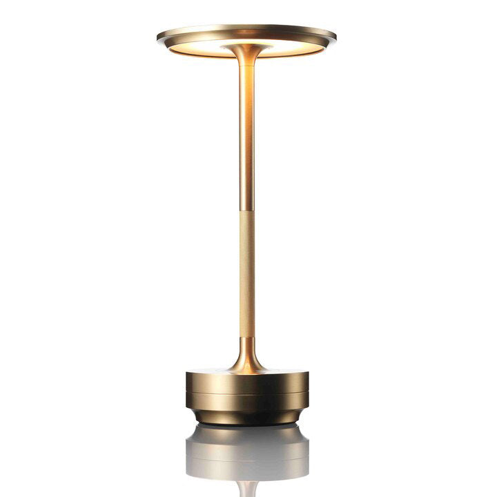 ElegaGlo™ - Draadloze Oplaadbare Tafellamp!