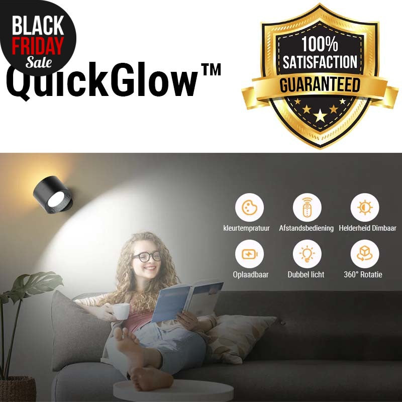 QuickGlow™ - Draadloze LED sfeerverlichting