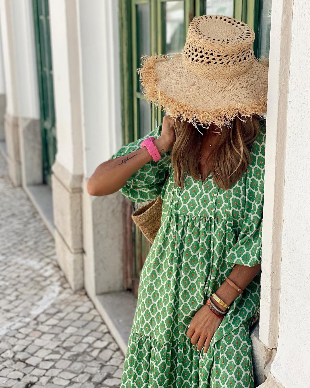 Mila™ Green Long Dress | Een uniek zomergevoel!